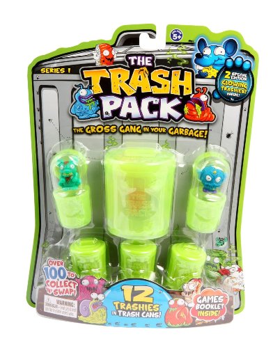 girotondo giocattoli lecce Giochi Preziosi 70680041 Trash Pack 12 personaggi con 6 secchi della spazzatura