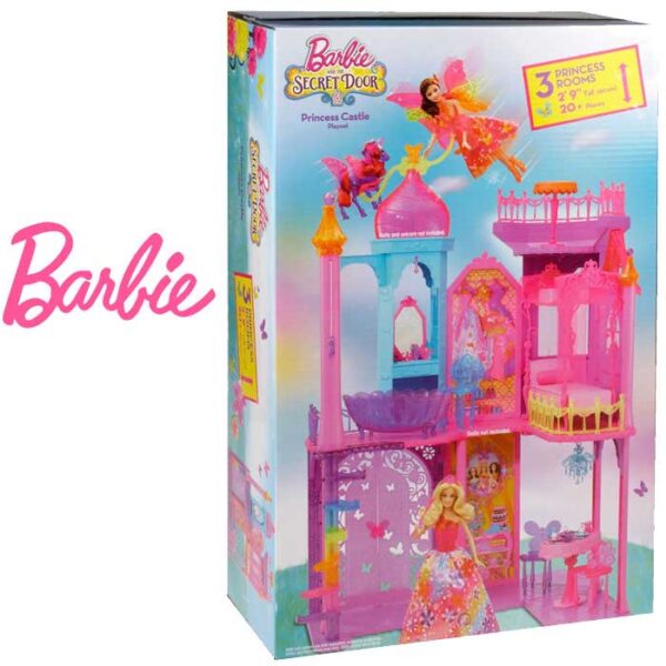 girotondo giocattoli lecce barbie castello rainbow 887961328745 1 1