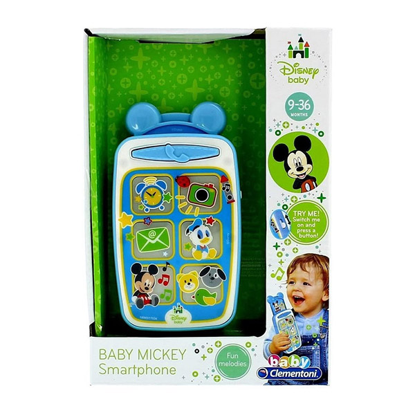 Baby Mickey Smartphone Interattivo - Clementoni 14949 ⋆ Girotondo  Giocattoli Lecce