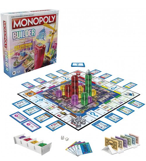 girotondo giocattoli lecce gioco da tavolo monopoly builder hasbro