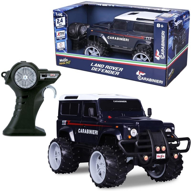 girotondo giocattoli lecce goliath auto radiocomando land rover defender carabinieri scala 1 16 926904