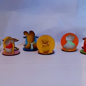 girotondo giocattoli lecce portapenne assortiti aquerel
