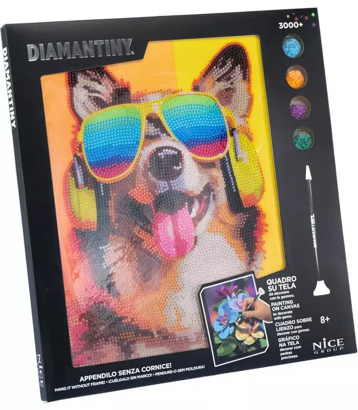 GIROTONDO GIOCATTOLI LECCE diamantiny quadro dj dog