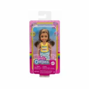 girotondo giocattoli lecce barbie chelsea mini bambola con maglia gialla