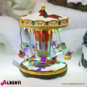 girotondo giocattoli lecce giostra con luce e movimento giostra natale luci movimento musica addobbi decorazioni christmas