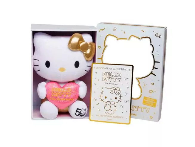 girotondo giocattoli lecce hello kitty 50th anniversary peluche 30cm simba