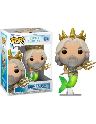 funko pop disney the little mermaid king triton 1365