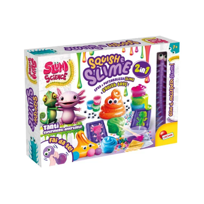 slumi science squish slime lisciani