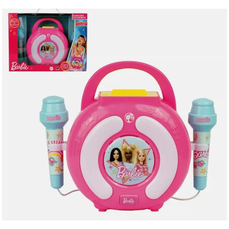 girotondo giocattoli lecce barbie karaoke sound box