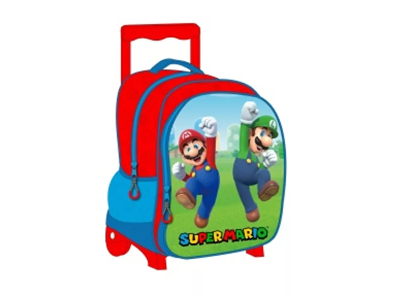 GIROTONDO GIOCATTOLI LECCE 5204549151062 SUPERMARIO ZAINO TROLLEY