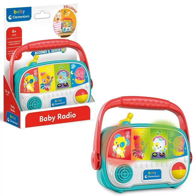 GIROTONDO GIOCATTOLI LECCE clementoni baby radio 17439