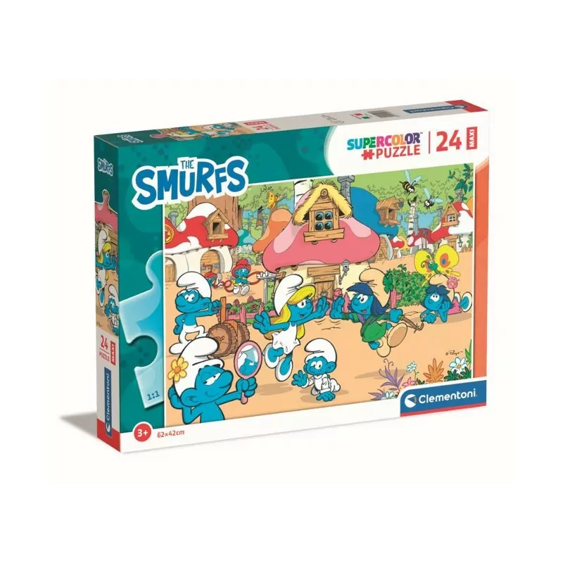 GIROTONDO GIOCATTOLI LECCE puzzle maxi 24 pezzi smurfs puffi