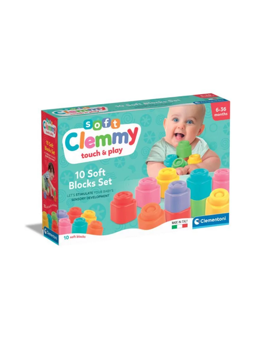 clemmy 12 soft blocks set 14706