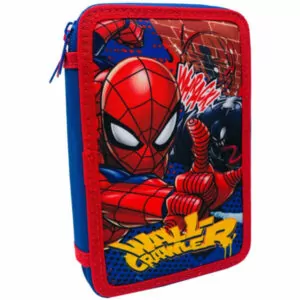 girotondo giocattoli lecce 3 zip astuccio di 3 posti spiderman marvel