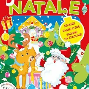 SUPERALBUM DI NATALE STICKERS, PAGINE ATTIVE, SAGOME DA STACCARE