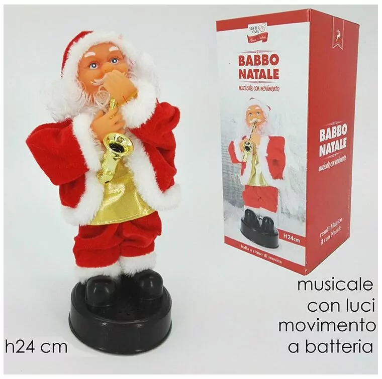 girotondo giocattoli lecce babbo natale c sassofono c24