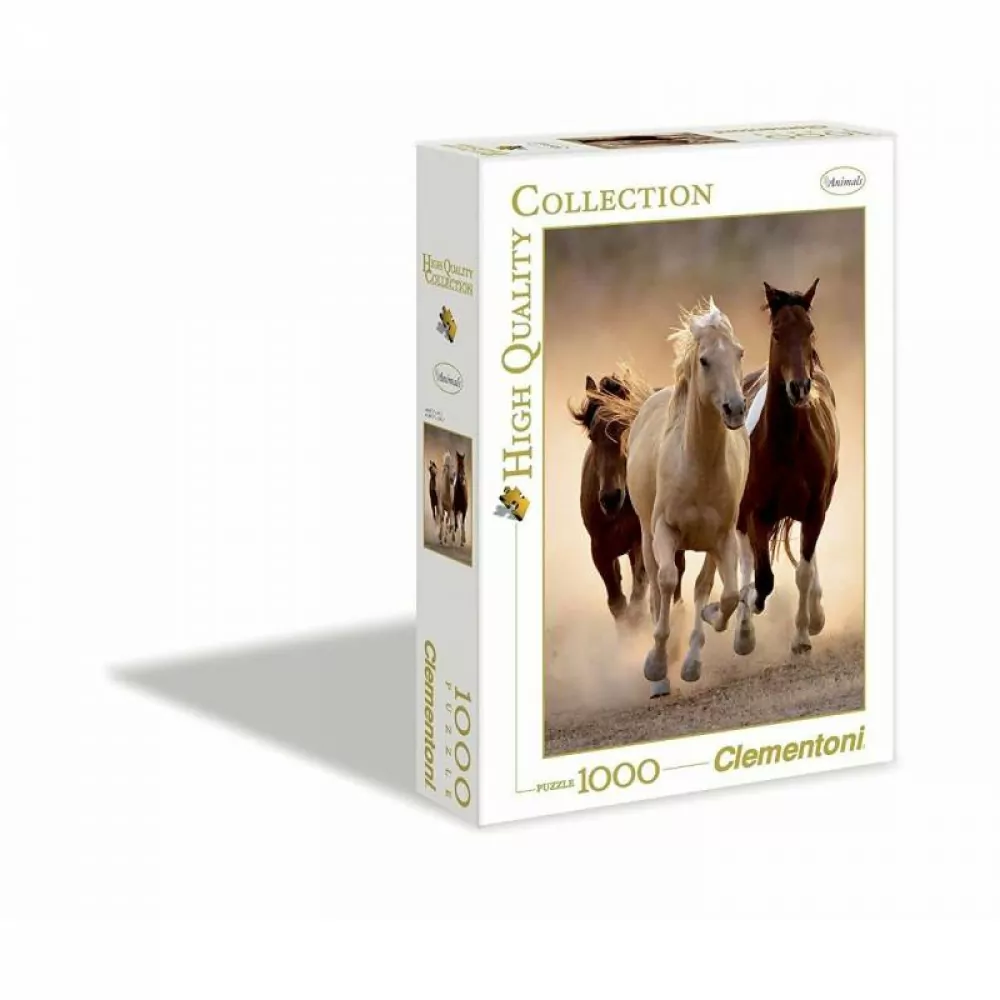 girotondo giocattoli lecce clementoni 1000pz horses