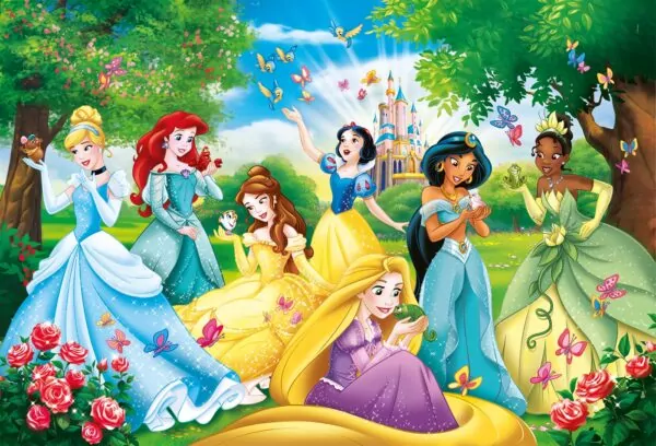 girotondo giocattoli lecce disney princess 60 pieces supercolor puzzle 26471 e1620119382721