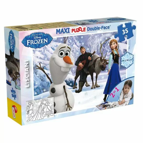 girotondo giocattoli lecce frozen puzzle 35 pezzi lisciani 46867