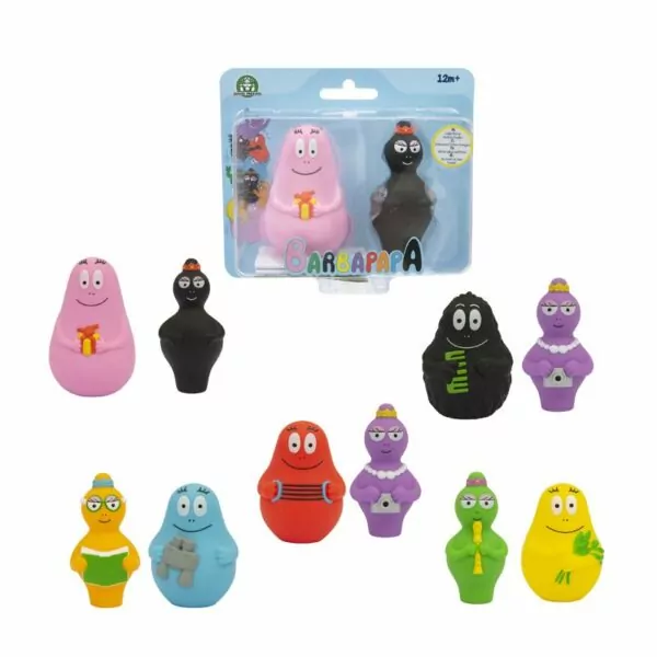 girotondo giocattoli lecce giochi preziosi barbapapa coppia personaggi cm 8