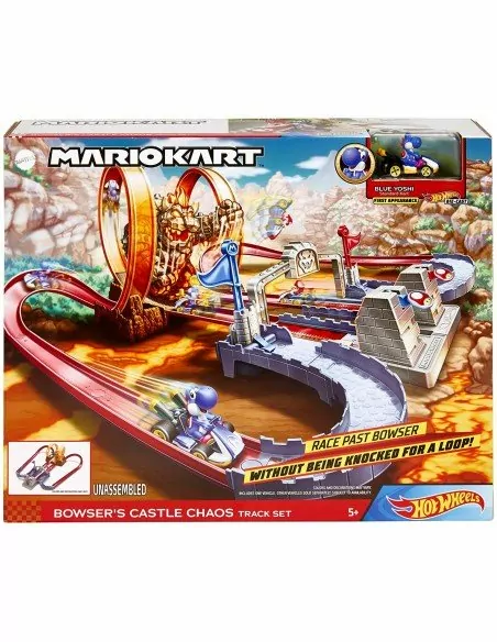 girotondo giocattoli lecce hot wheels mariokart bowsers castle chaos play set 887961873597 1