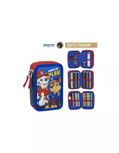 girotondo giocattoli lecce paw patrol astuccio 3 zip colori giotto