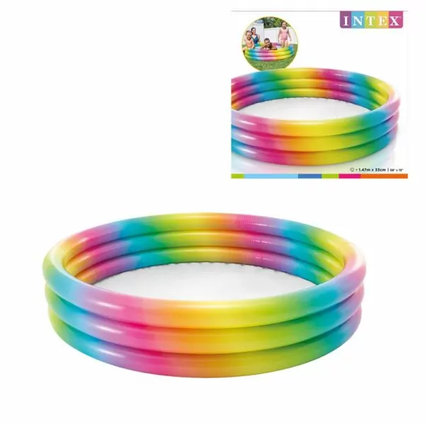 girotondo giocattoli lecce piscina rainbow intex 147x33 69410574554399