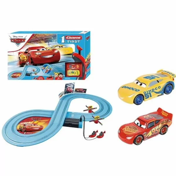 girotondo giocattoli lecce pista elettrica disney cars race of friend carrera