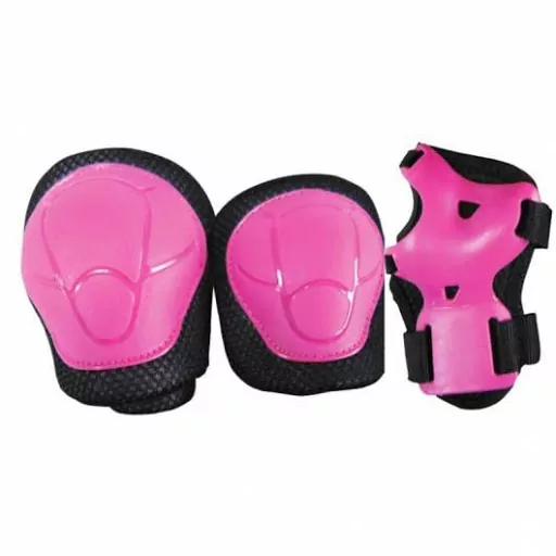 girotondo giocattoli lecce set protezioni kids fucsia grg 018