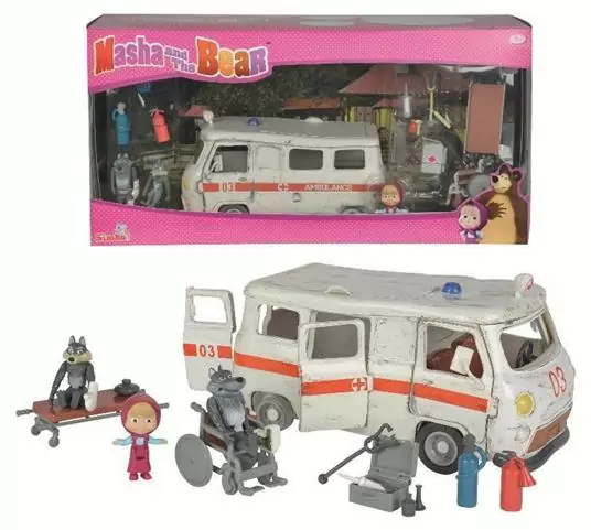 girotondo giocattoli lrecce masha orso playset4006592998639